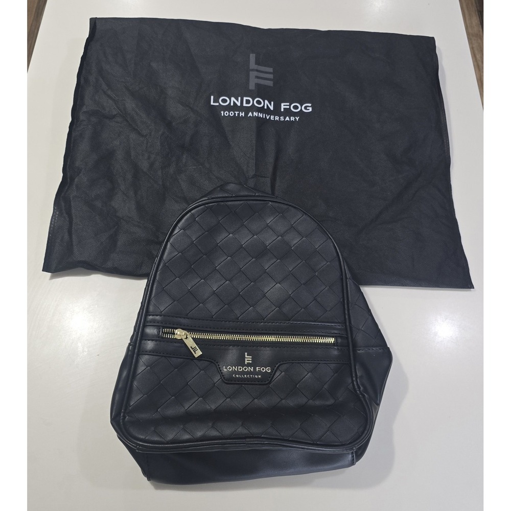 London Fog Collection 100th Anniversary New With Tags Black Size Small‎ Backpack